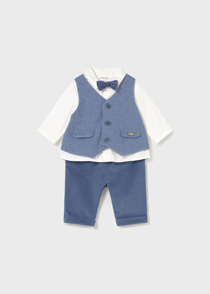 Conj. pantalon camisa chaleco