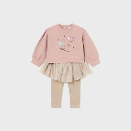 Conjunto leggings tutu