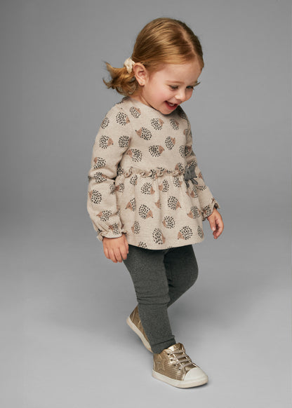 Conjunto leggings punto jacquard