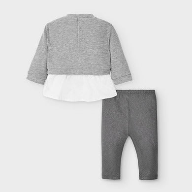 Conjunto Leggins Combinado para niño MAYORAL Ref 2790/93 Plata Vig