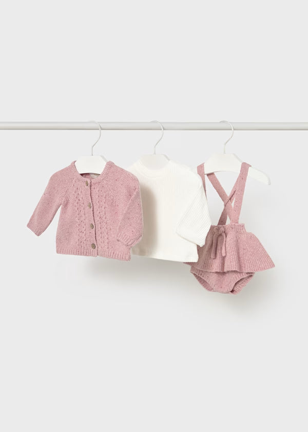 Conj. tricot 3 piezas