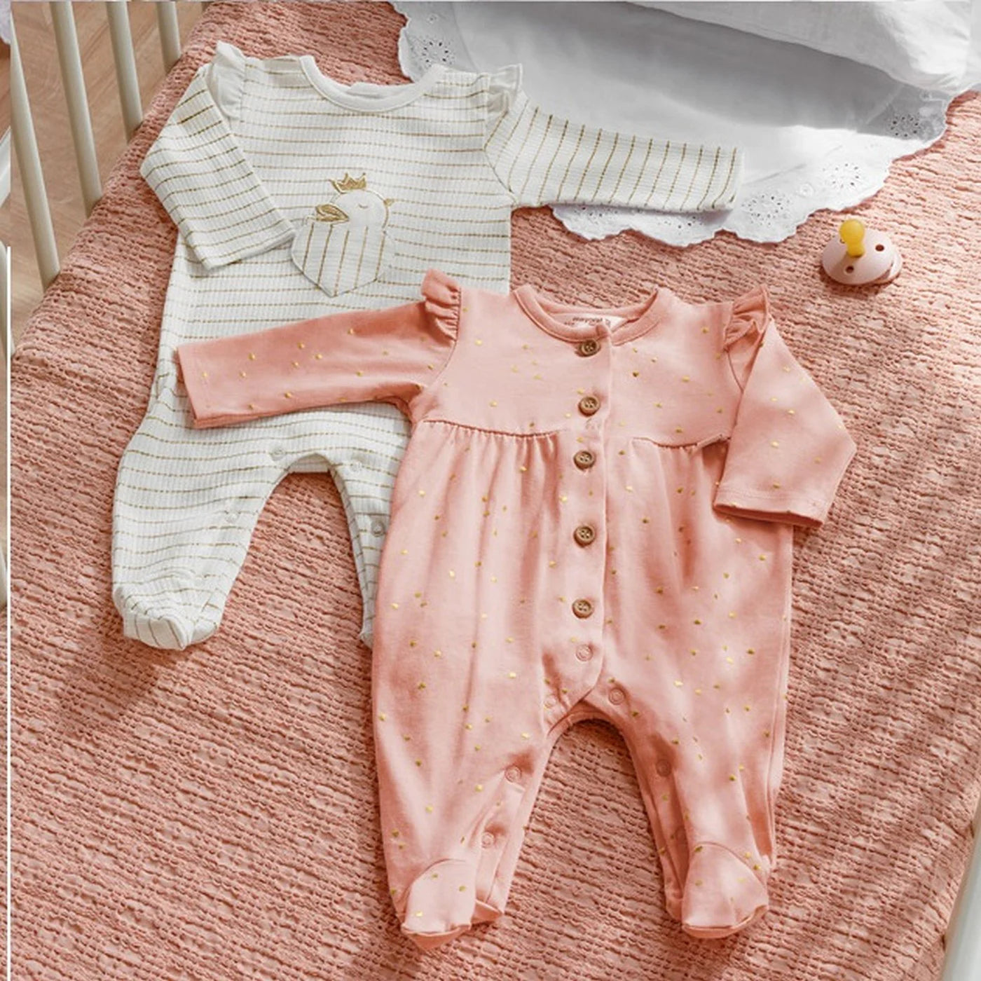 Conjunto 2 pz para bebé niña MAYORAL Ref. 22/1610/53 Nude