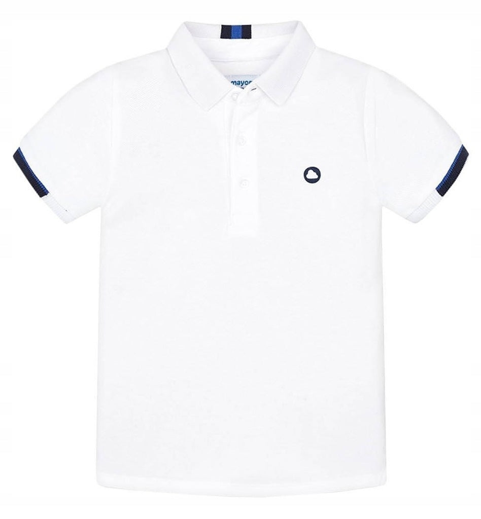 Camiseta Polo Sku 3122 Color Blanco