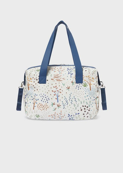 Bolsa estampada bebé  SKU-19175-Azul Botanic