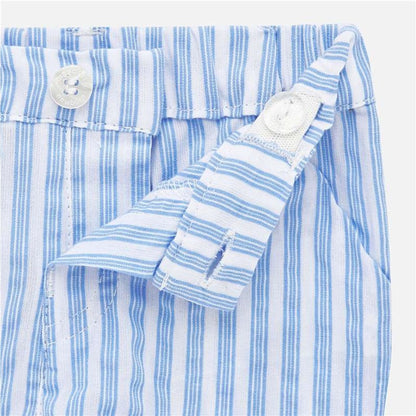 Conjunto 2 Pz camisa Pantalon Corto para recién nacido MAYORAL Ref 1271/Cielo