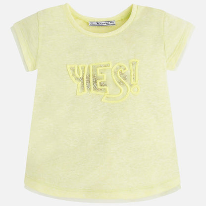 Camiseta para niña MAYORAL Ref. 3075/93 Limonada