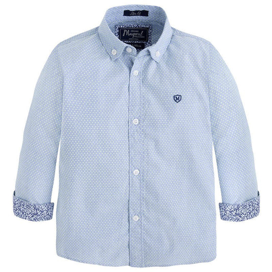 Camisa Manga Larga Sku 3156 Color 96 Lavanda