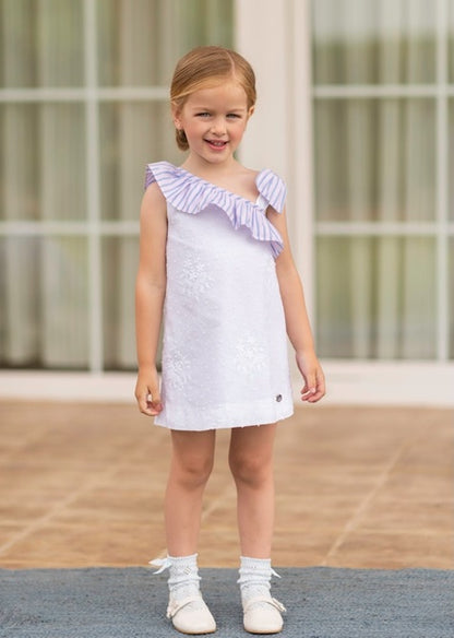 Vestido para niña Dolce Petite Sku 25/2234/V Color 09 Blanco/Lila