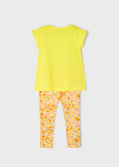 Conjunto 2 Piezas  Blusa Leggins Sku 3760 Color 45 Limon