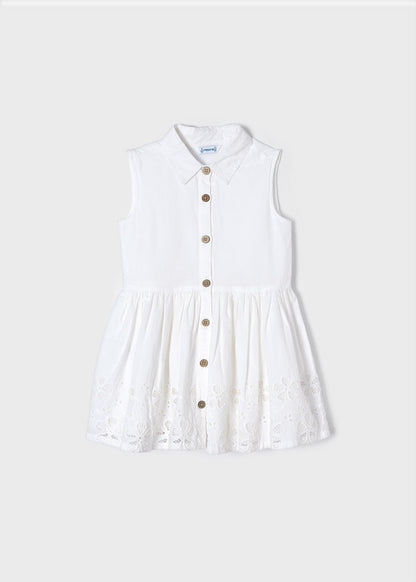 Vestido Niña Sku 3930 Color 81 Crudo