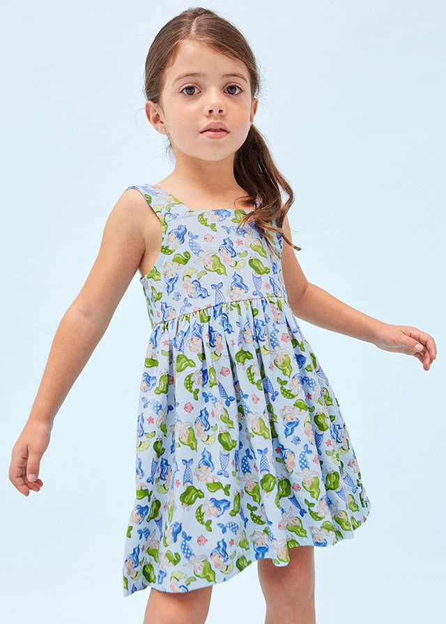 Vestido espalda nudo MAYORAL SKU 3946 Color 37 Lavanda