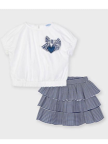 Conjunto 2 Piezas Falda Blusa Sku 3960 Color 27 Tinta