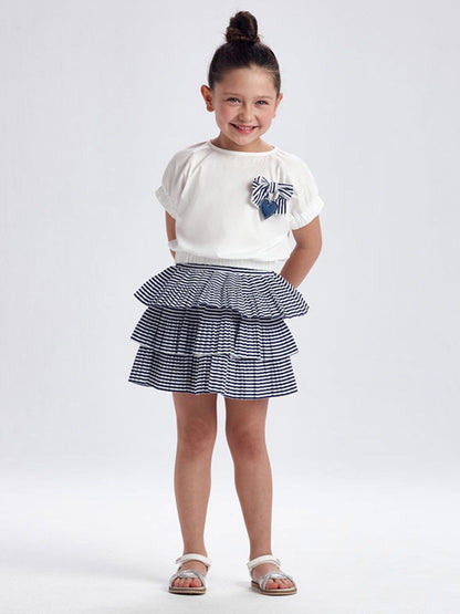 Conjunto 2 Piezas Falda Blusa Sku 3960 Color 27 Tinta