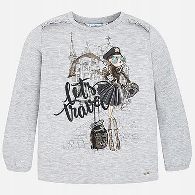 Blusa Manga Larga SKU 4060 Color 36 Plata Vig