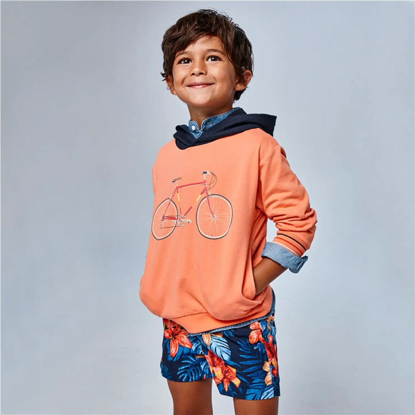 Bañador bermuda para niño MAYORAL Ref. 3650/62 Marino