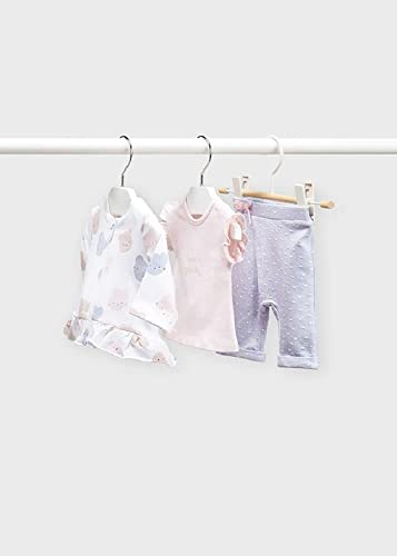 Chandal para bebè niña Set 3 piezas MAYORAL Ref. 22/1860/36 Mist