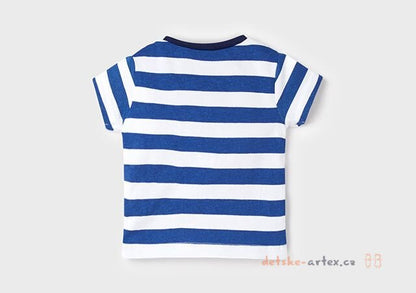 Camisetas infantiles de verano con perros MAYORAL Ref1095-55 Rojo