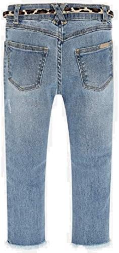 Pantalón Tachuelas Cinturon Niña Conjunto 2 Pz SKU 3542 Color Bleached