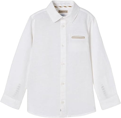 Camisa De Vestir Sku 3121 Color 89 Blanco