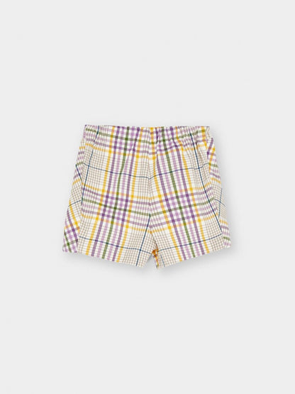 Bermuda Cuadros SKU 4209 Lila
