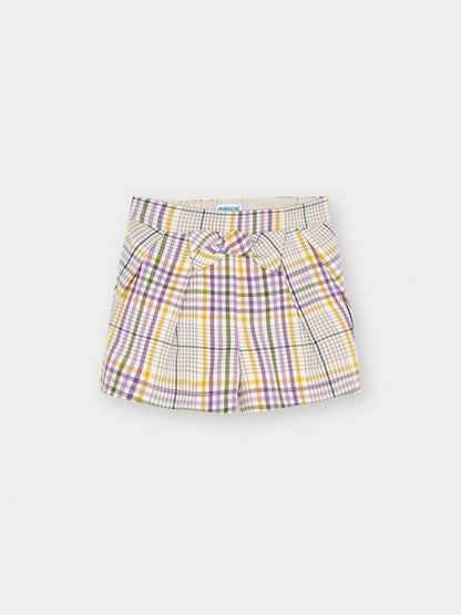 Bermuda Cuadros SKU 4209 Lila