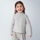 Sueter Niña Sku 4342 Color Acero Vig