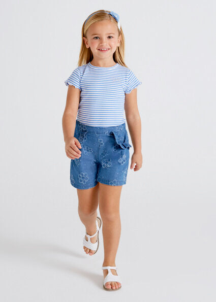 Pantalon Corto Sku 3277 Color 5 Tejano