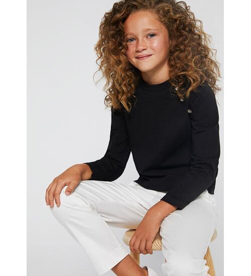 Pullover Botones Sku 6417 Color Negro