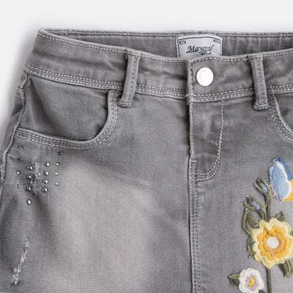 Falda SKU 4911 Color Gris Claro