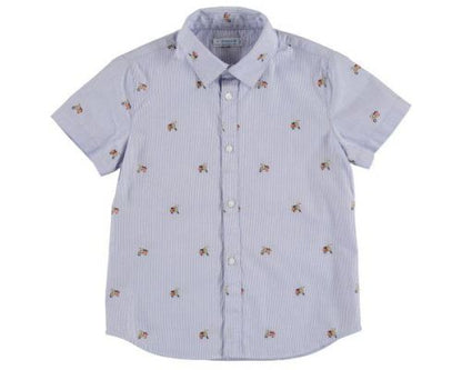 Camisa Manga Corta Sku 3130 Color Lavanda