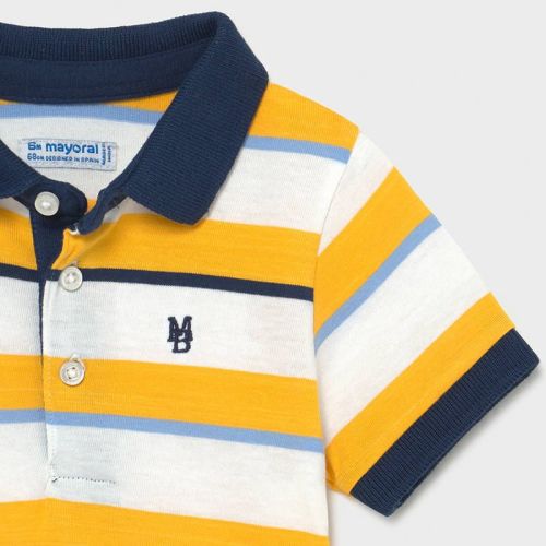 Camisa Polo m/c Rayas Bloque MAYORAL Ref 1107-93 Mango
