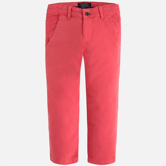 Pantalón Chino Slim sku 513 Color Cherry