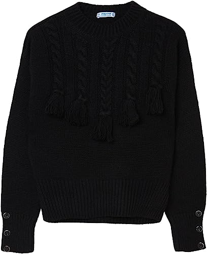 Jersey Trenzas para chica MAYORAL Ref. 7348/53 Negro