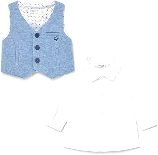 Camisa y Chaleco para bebé niño Conjunto 2 Pz MAYORAL Ref. 21/1172/36 Aire Vig
