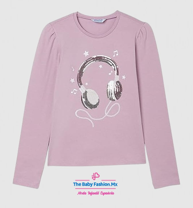 Blusa para chica MAYORAL Ref. 7096/16 Lila