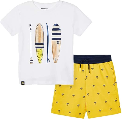 Conjunto 2 Camisa , Bermudas para niño MAYORAL Ref 3638/ 67 Sol