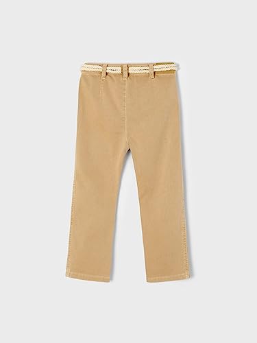 Conjunto 2 Piezas Pantalon Largo Y Cinturo Sku 3587 Color 87 Camel