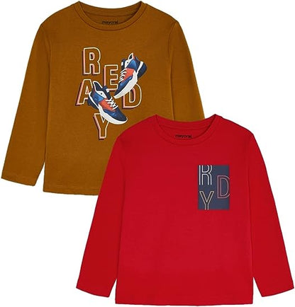 Conjunto 2 Camisas Sku 4087 Color 42 Nogal