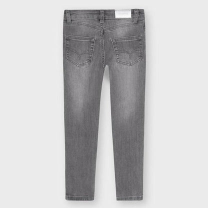 Pantalón Mezclilla Niña Sku 527 Color Gris Claro