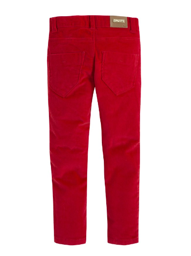 Pantalón Pana SKU 529 Color Carmin