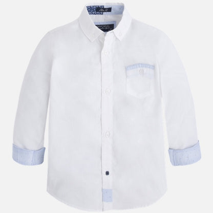 Camisa niño MAYORAL Ref 3163/85 Blanco