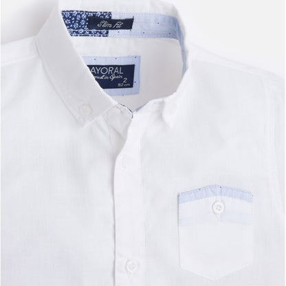 Camisa niño MAYORAL Ref 3163/85 Blanco