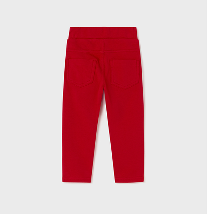 Pantalon Punto Basico 550 Color 69 Rojo