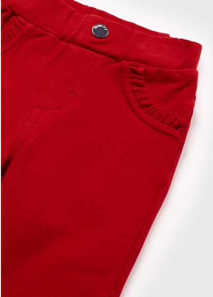Pantalon Punto Basico 550 Color 69 Rojo