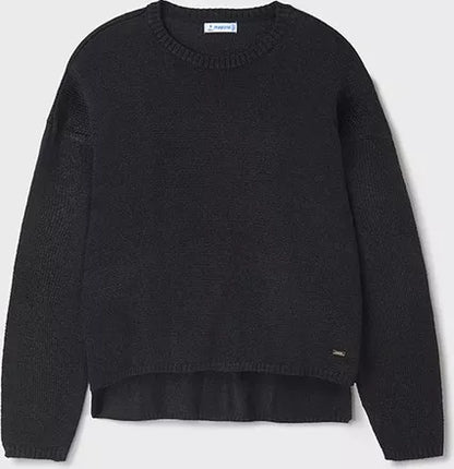 Jersey Tricot para chica MAYORAL Ref. 6326/54 Negro