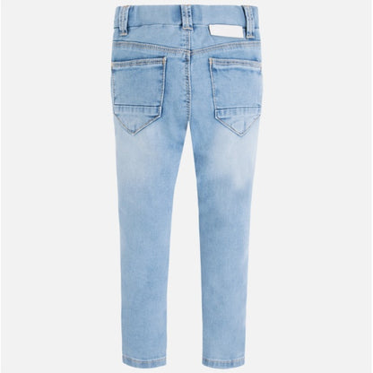 Pantalón Mezclilla Niña MAYORAL SKU 736 Color Bleached