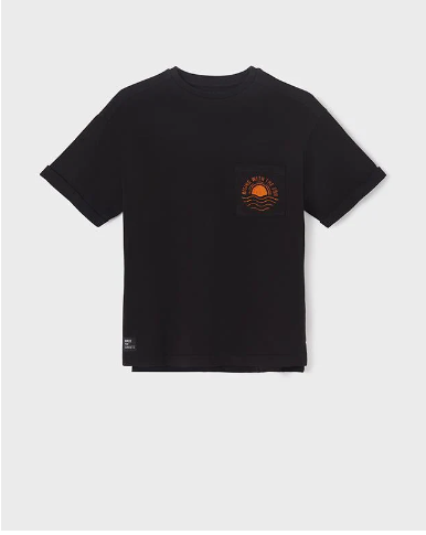 Camiseta para chico MAYORAL Ref. 6018/ Negro