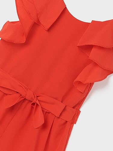 Vestido para chica MAYORAL Ref. 6824/34 Carmin
