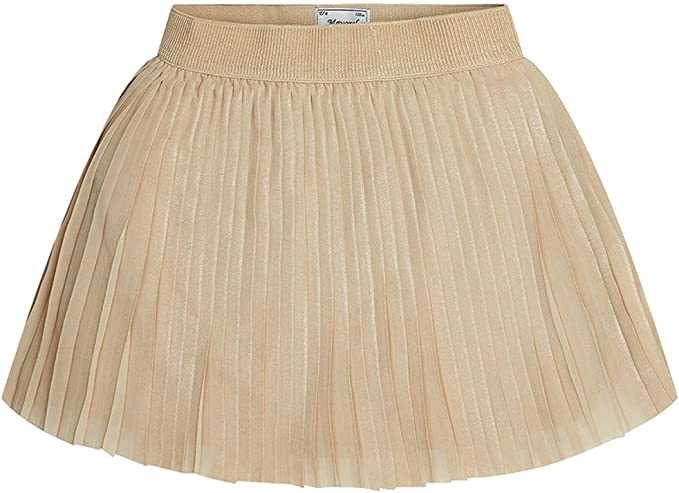 Falda plisada Sku 3907 Color 22 Metalizado
