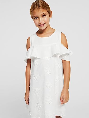 Vestido para chica MAYORAL Ref. 6955/39 Crudo